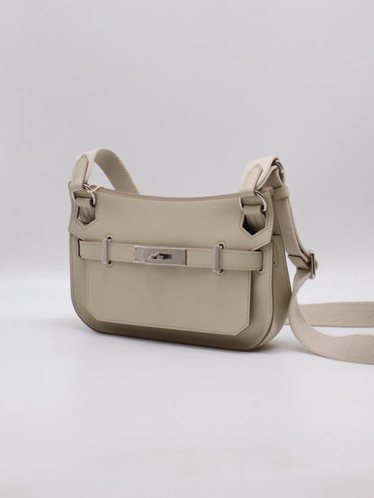 HERMES Jypsiere Mini - Beton 8L 冰川白銀 B