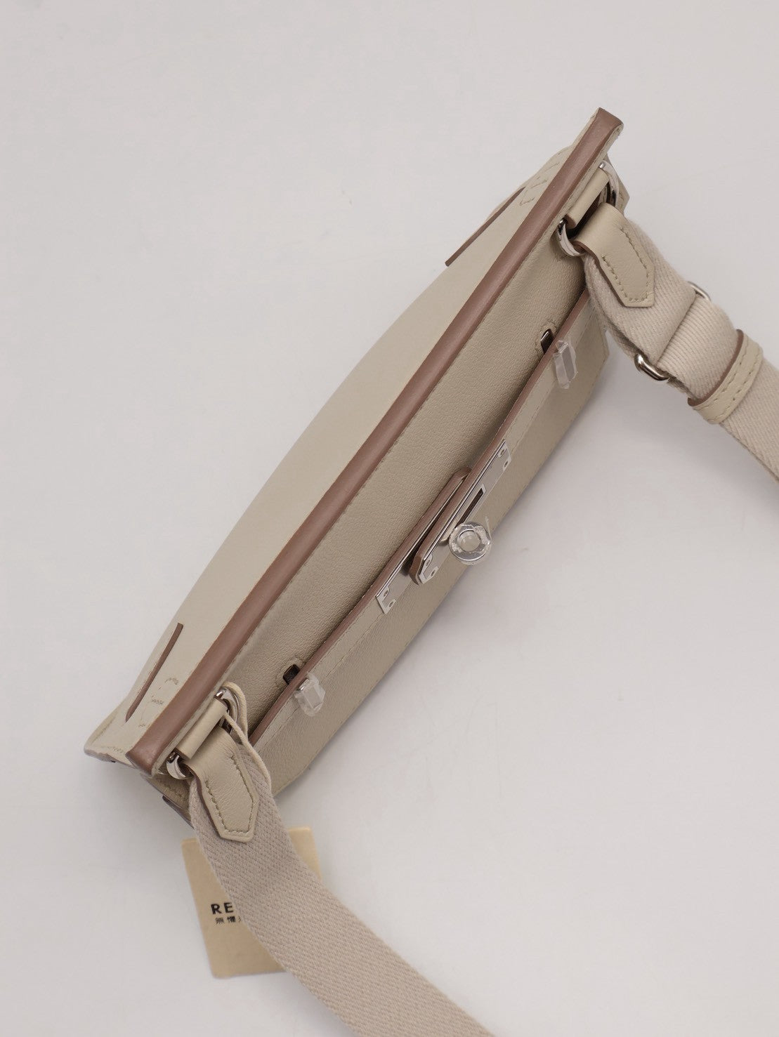HERMES Jypsiere Mini - Beton 8L 冰川白銀 B