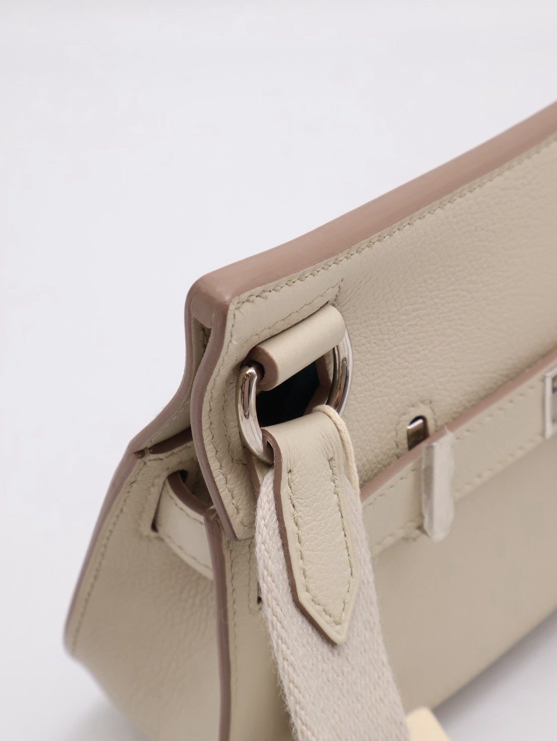 HERMES Jypsiere Mini - Beton 8L 冰川白銀 B