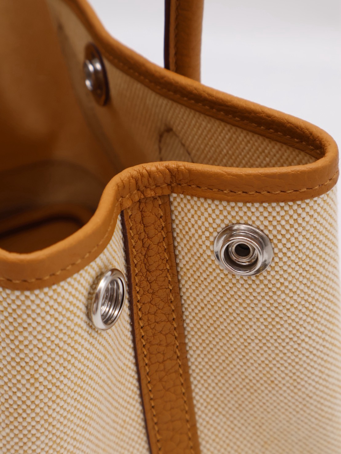 HERMES Mini Garden Party - Sesame 2S 帆布芝麻 G