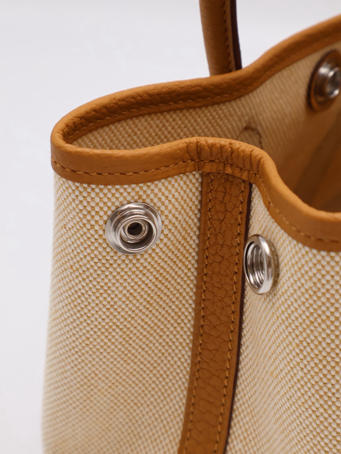 HERMES Mini Garden Party - Sesame 2S 帆布芝麻 G