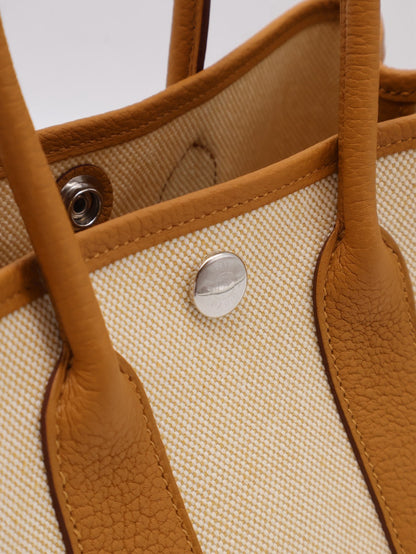 HERMES Mini Garden Party - Sesame 2S 帆布芝麻 G