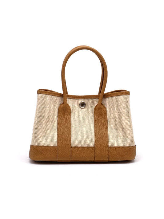 HERMES Mini Garden Party - Sesame 2S 帆布芝麻 G