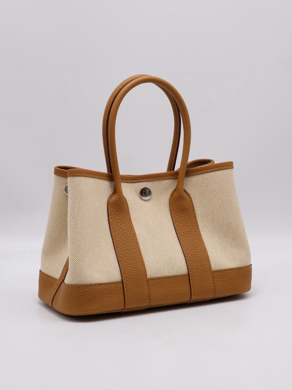 HERMES Mini Garden Party - Sesame 2S 帆布芝麻 G