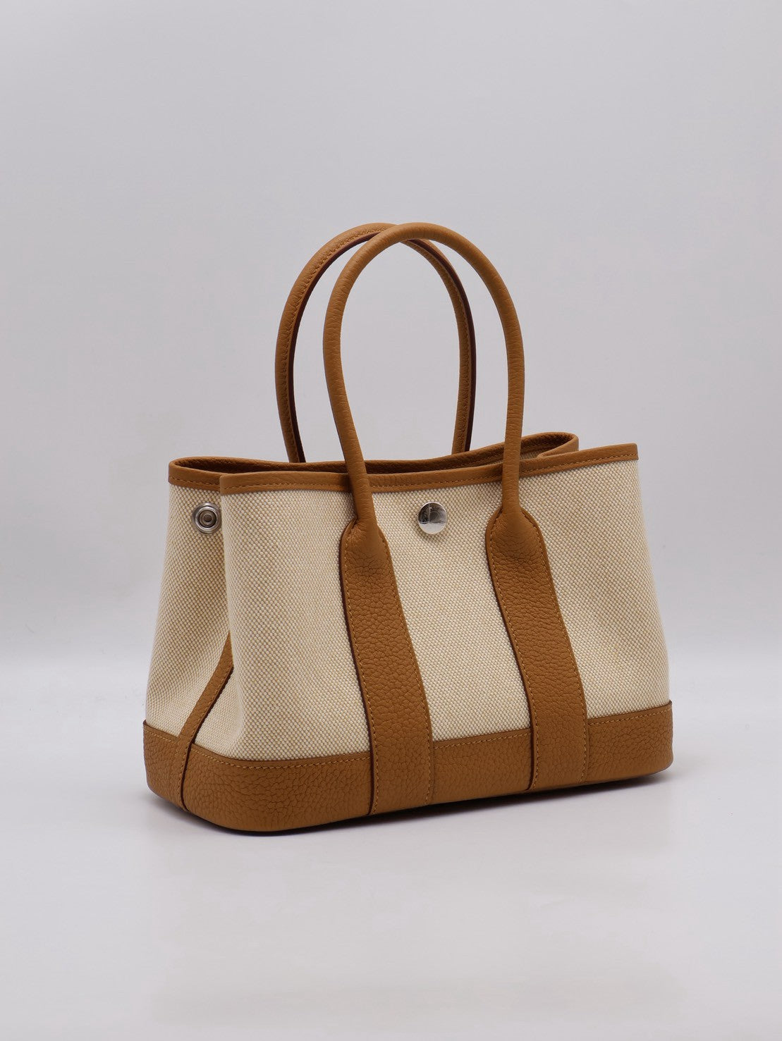 HERMES Mini Garden Party - Sesame 2S 帆布芝麻 G