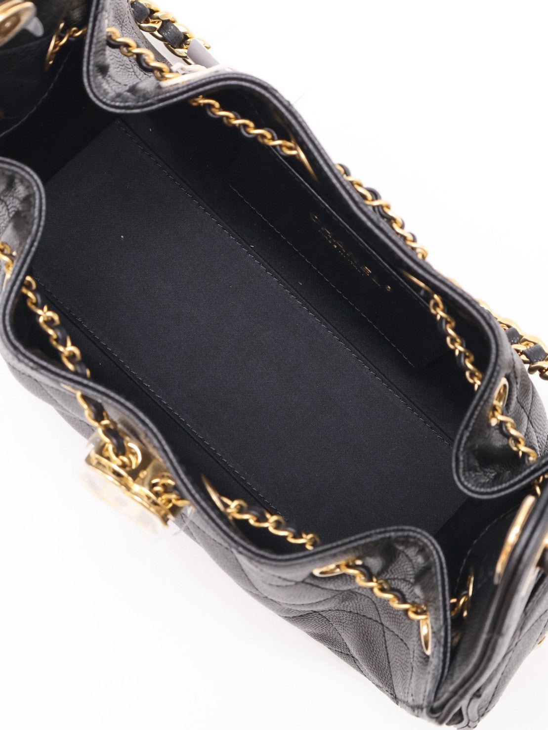 CHANEL 25 Mini Hobo Bag - 黑亮金
