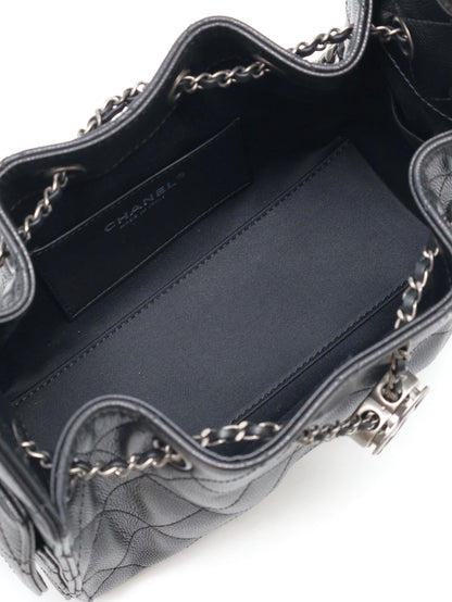 CHANEL 25 Mini Hobo Bag - 黑銀
