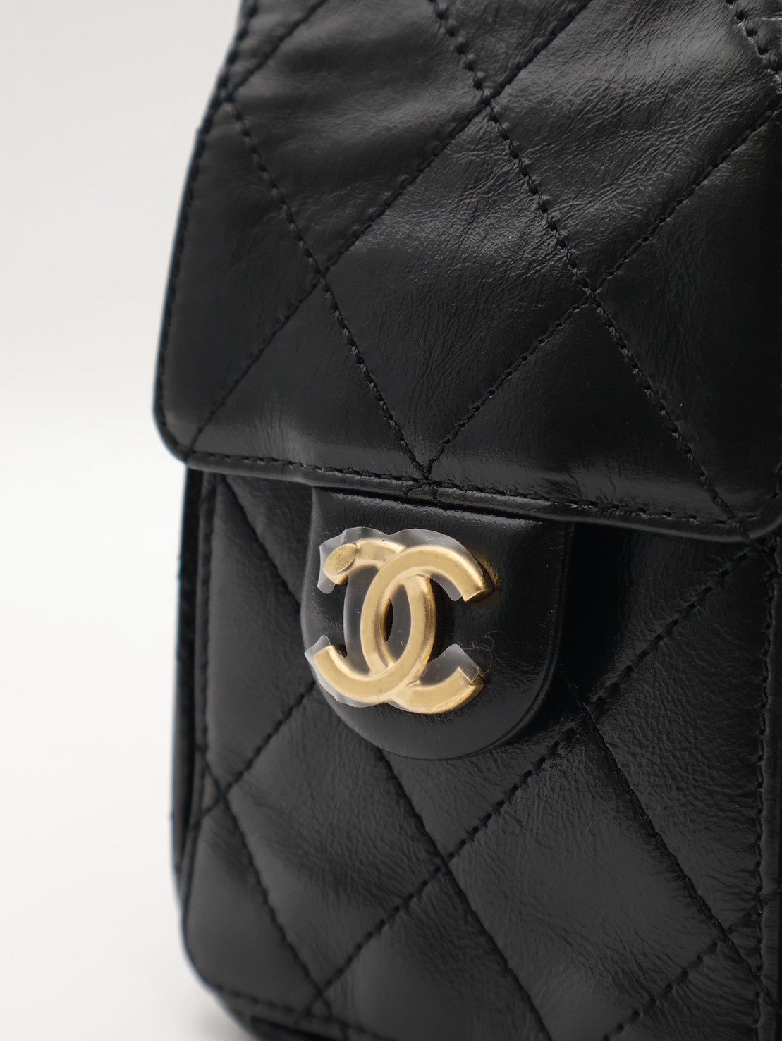 CHANEL 25 Mini Hobo Bag - 油蠟皮黑金銀