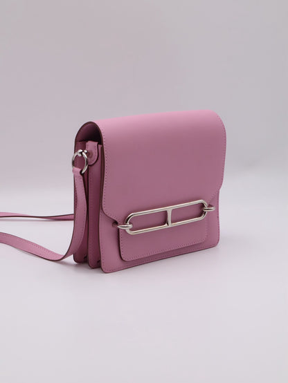HERMES Mini Roulis - Mauve Sylvestre X9錦葵紫銀 U