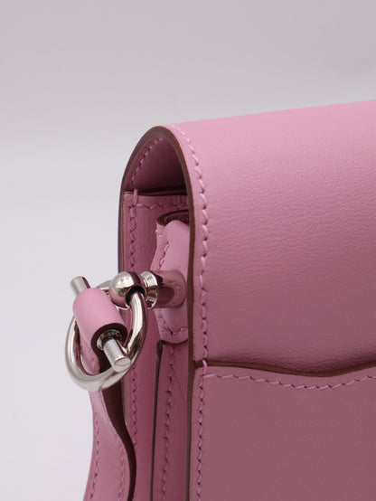 HERMES Mini Roulis - Mauve Sylvestre X9錦葵紫銀 U