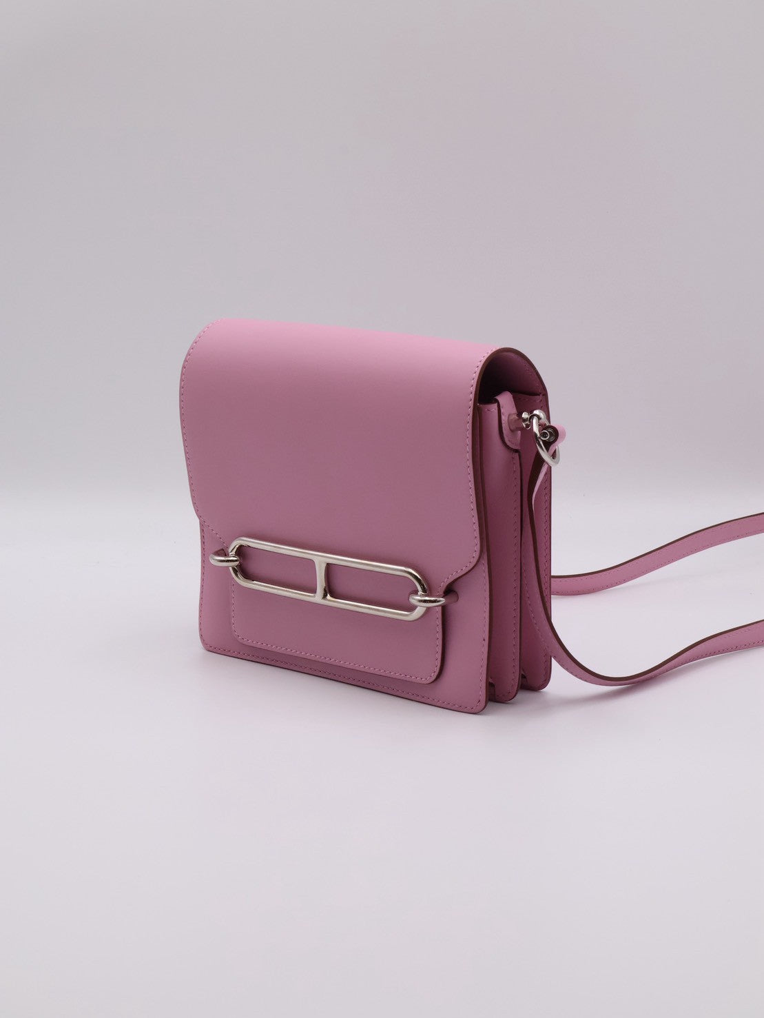 HERMES Mini Roulis - Mauve Sylvestre X9錦葵紫銀 U