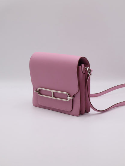 HERMES Mini Roulis - Mauve Sylvestre X9錦葵紫銀 U