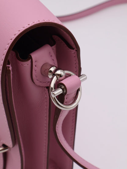 HERMES Mini Roulis - Mauve Sylvestre X9錦葵紫銀 U