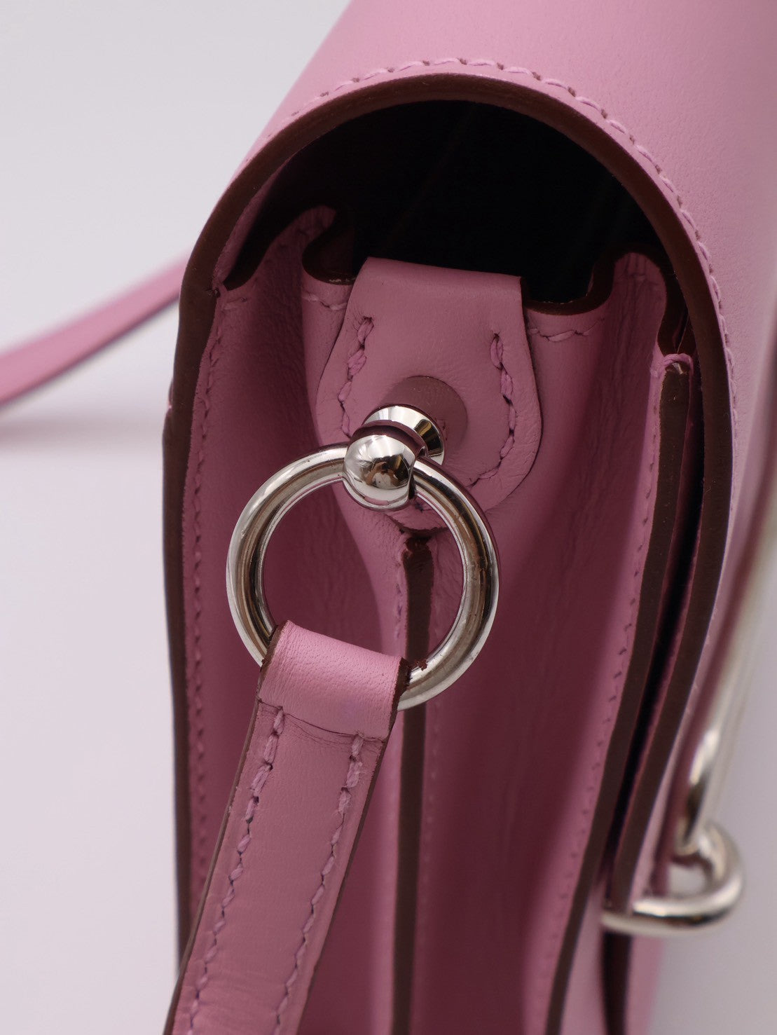 HERMES Mini Roulis - Mauve Sylvestre X9錦葵紫銀 U