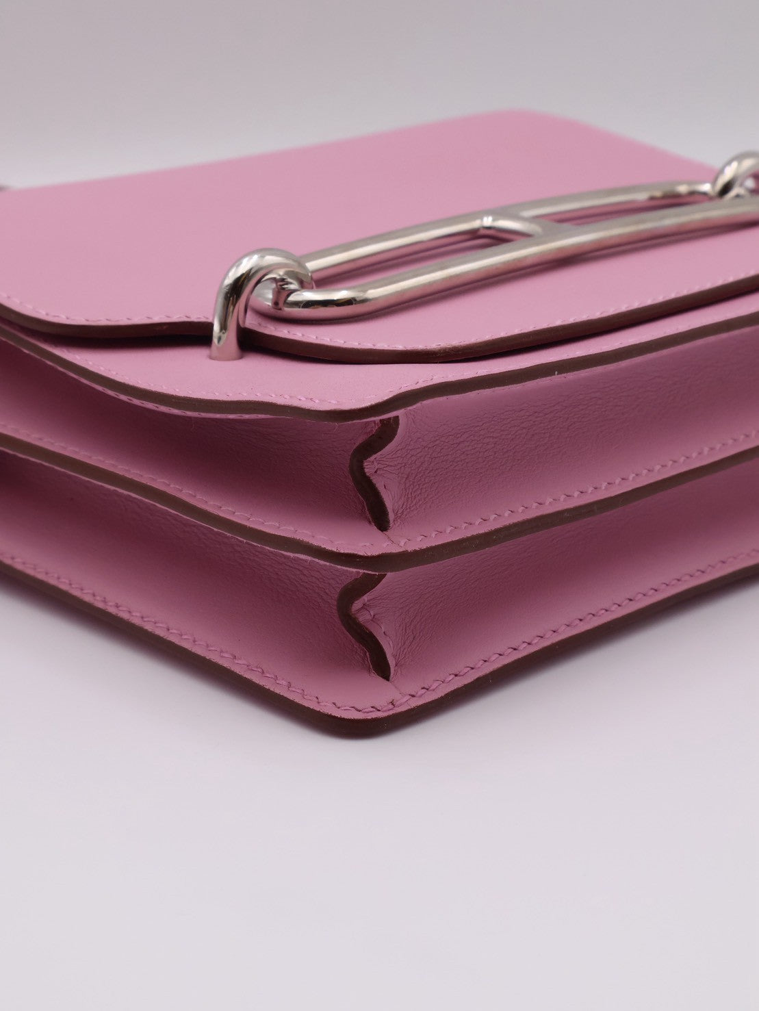 HERMES Mini Roulis - Mauve Sylvestre X9錦葵紫銀 U