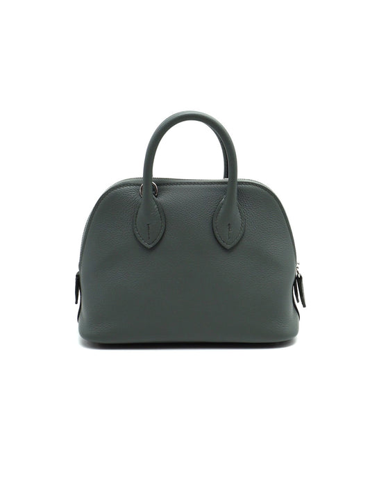HERMES Mini bolide - 杏仁綠銀