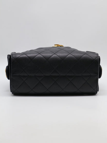 CHANEL 25 Mini Hobo Bag - 黑金