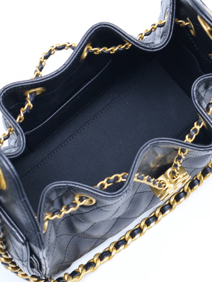 CHANEL 25 Mini Hobo Bag - 黑金