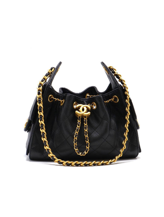 CHANEL 25 Mini Hobo Bag - 黑金