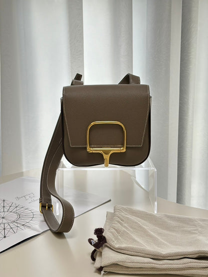 HERMES Della mini - 灰金 U