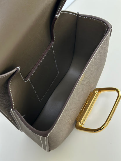 HERMES Della mini - 灰金 U