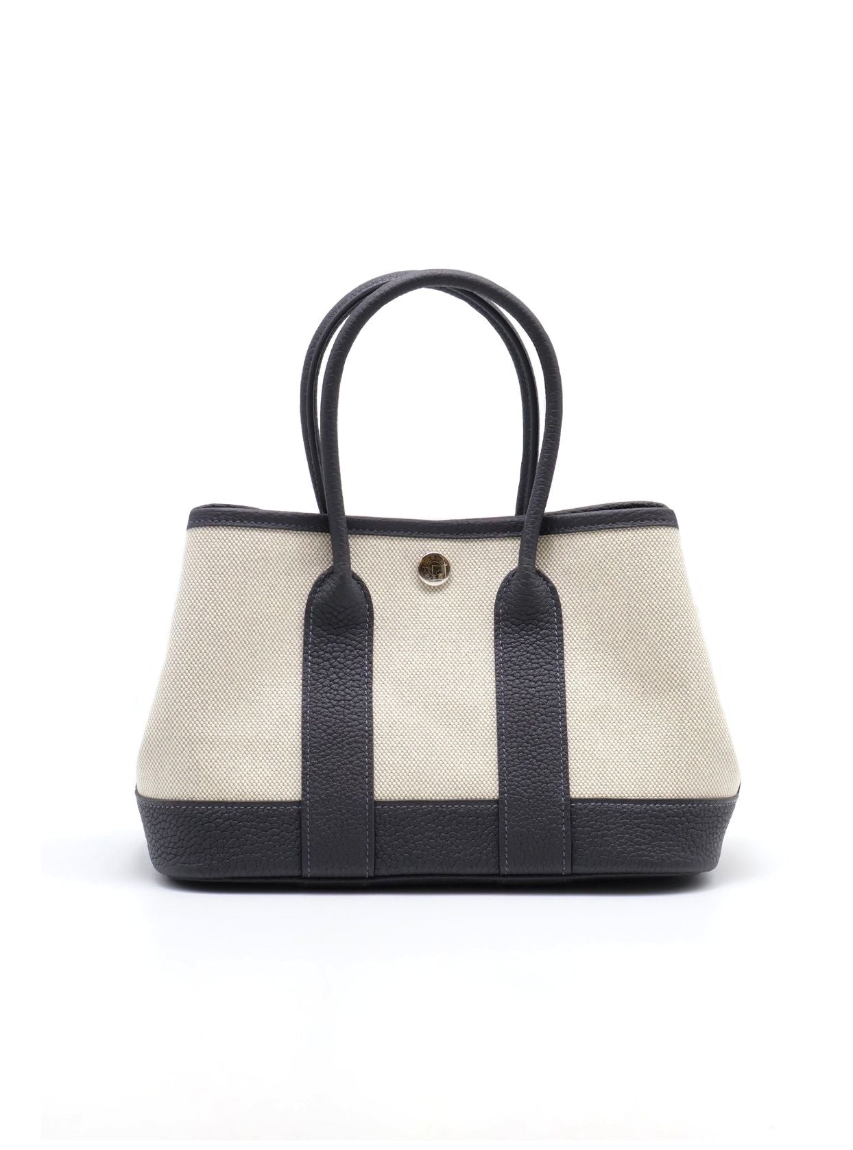 HERMES Mini Garden Party - Ardoise 85 帆布石板灰 K
