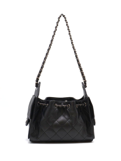 CHANEL 25 Mini Hobo Bag - 黑銀