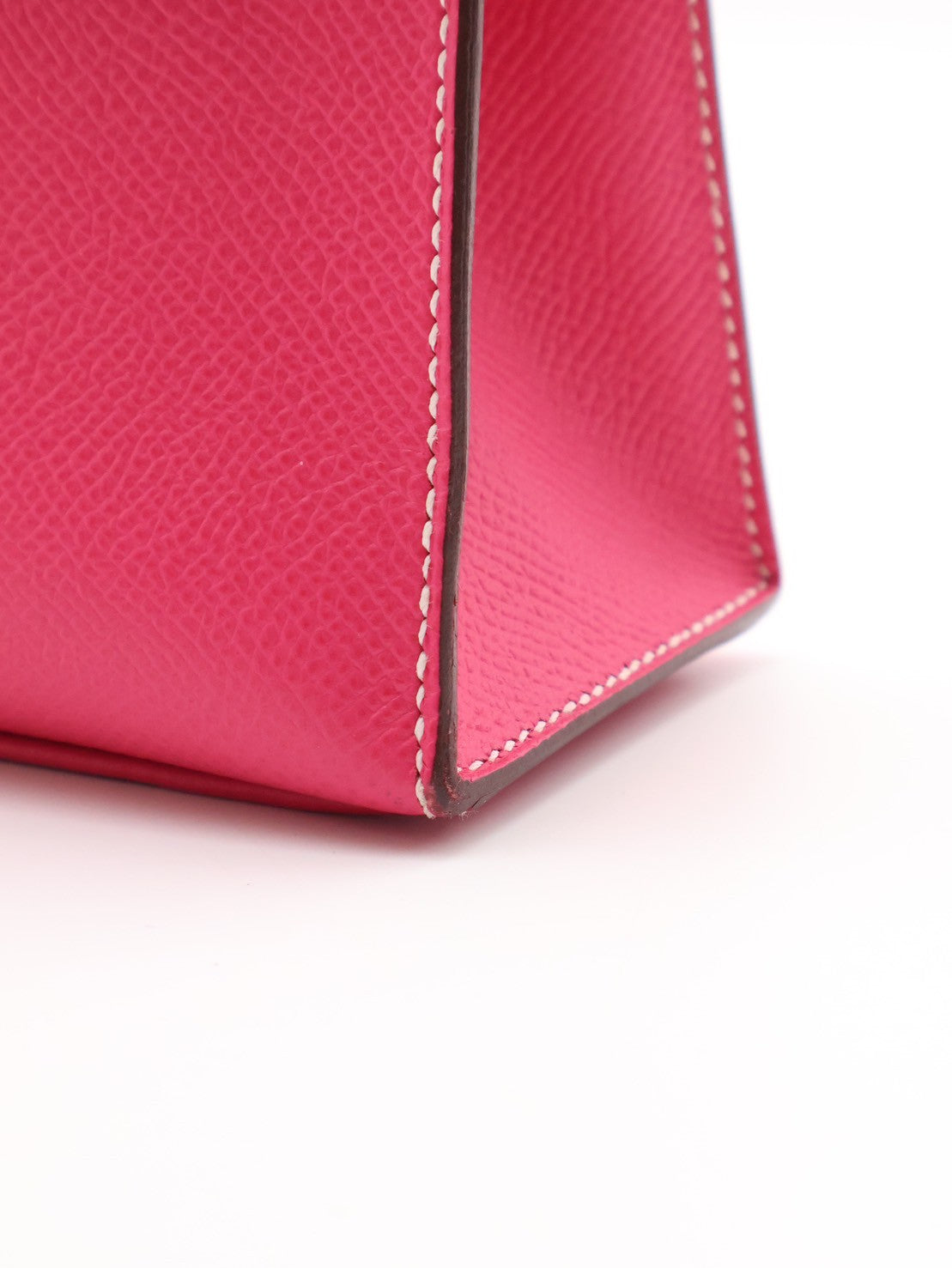 HERMES Mini kelly - 糖果粉銀 🅀