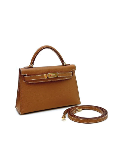 HERMES Mini kelly II - 金棕金