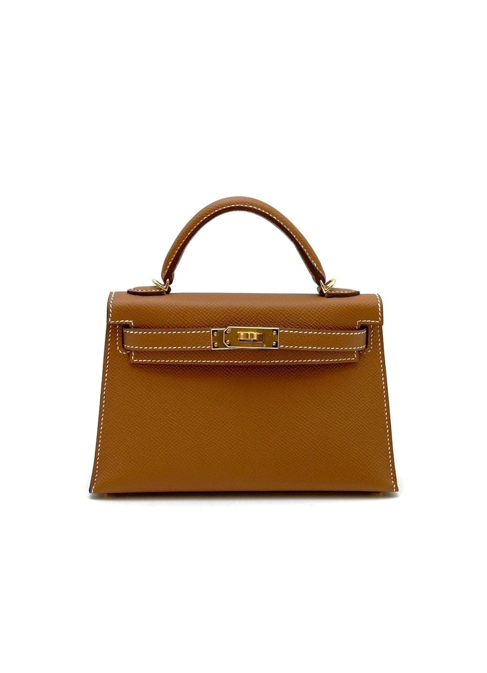 HERMES Mini kelly II - 金棕金