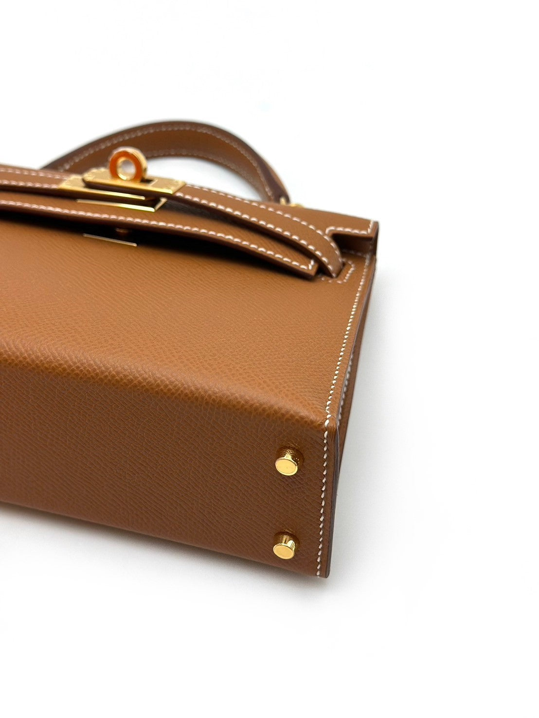 HERMES Mini kelly II - 金棕金