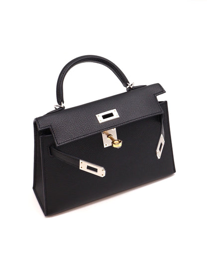 HERMES Mini kelly ll - 黑鴛鴦釦