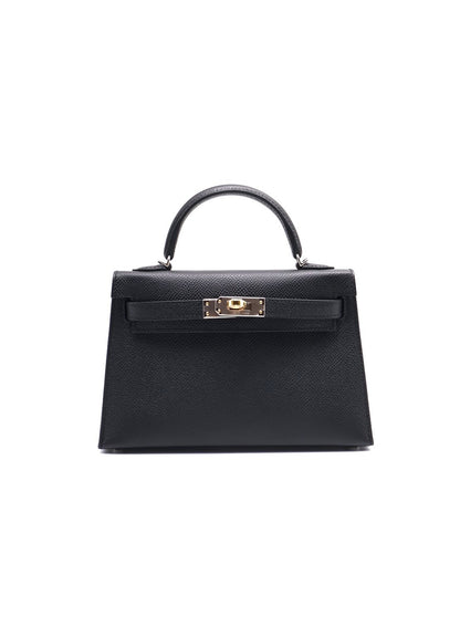 HERMES Mini kelly ll - 黑鴛鴦釦