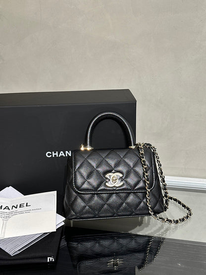 CHANEL Coco Handle - Nano黑金