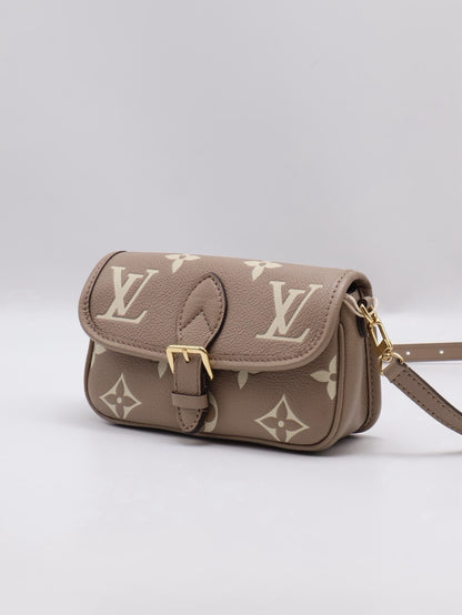 LOUIS VUITTON Nano Diane法棍包 - 斑鳩灰