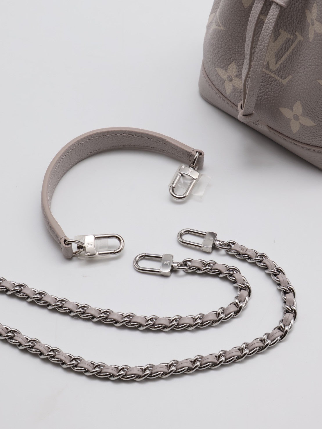LOUIS VUITTON Nano noe水桶包 - 紫灰