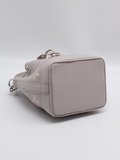 LOUIS VUITTON Nano noe水桶包 - 紫灰