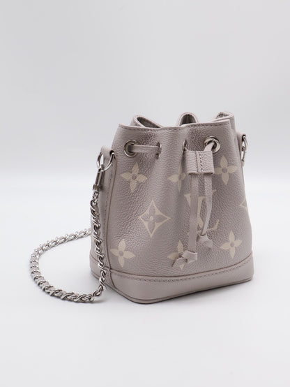 LOUIS VUITTON Nano noe水桶包 - 紫灰