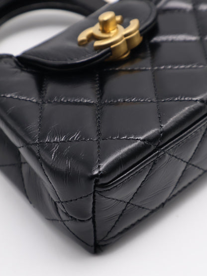CHANEL Nano kelly - 黑金