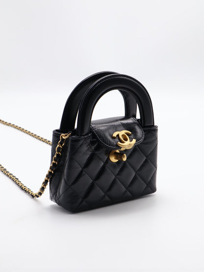 CHANEL Nano kelly - 黑金