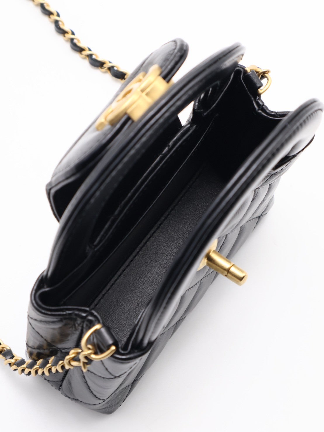 CHANEL Nano kelly - 黑金