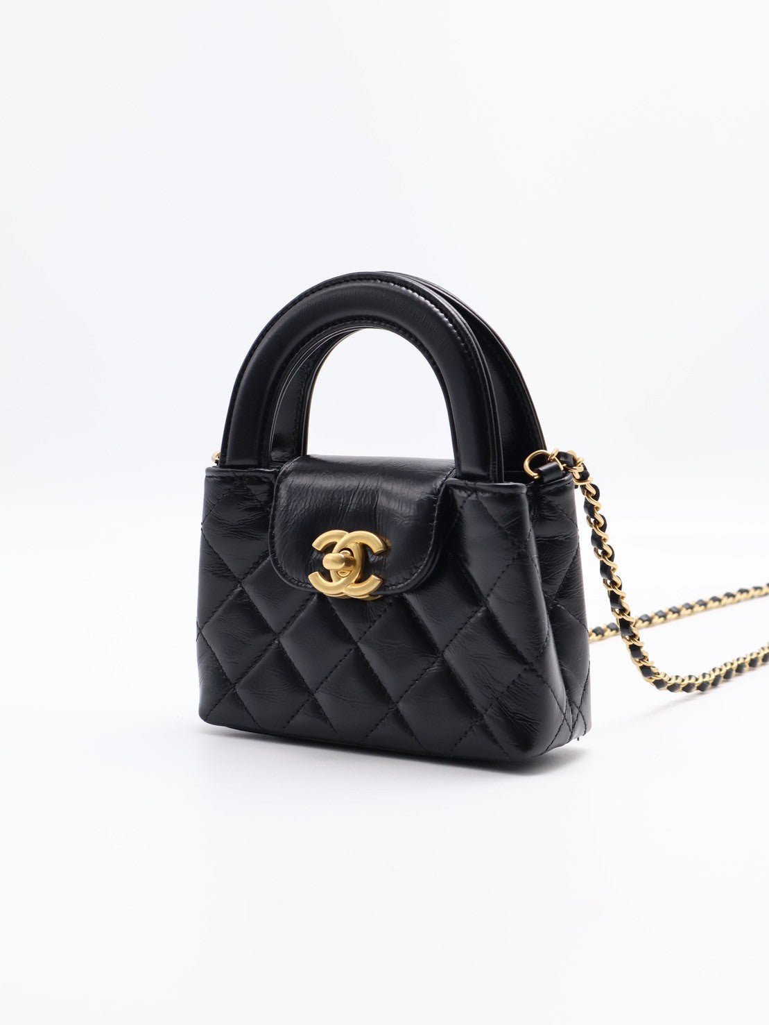 CHANEL Nano kelly - 黑金