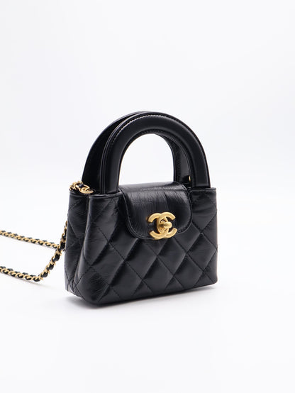 CHANEL Nano kelly - 黑金