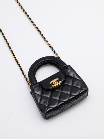 CHANEL Nano kelly - 黑金