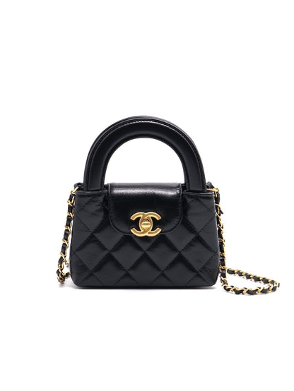 CHANEL Nano kelly - 黑金
