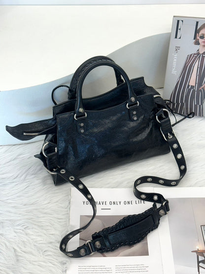 Balenciaga Neo cagole city - 小號黑銀