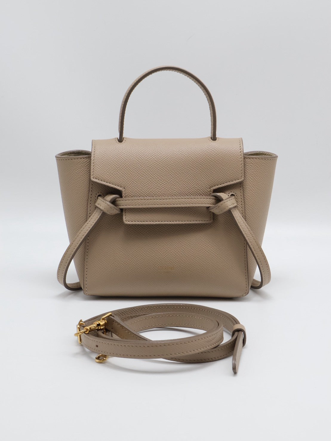 CELINE Belt 鯰魚包 - pico奶茶