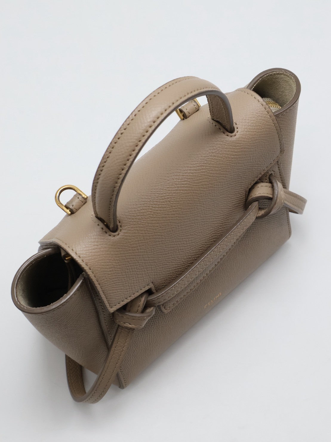 CELINE Belt 鯰魚包 - pico奶茶