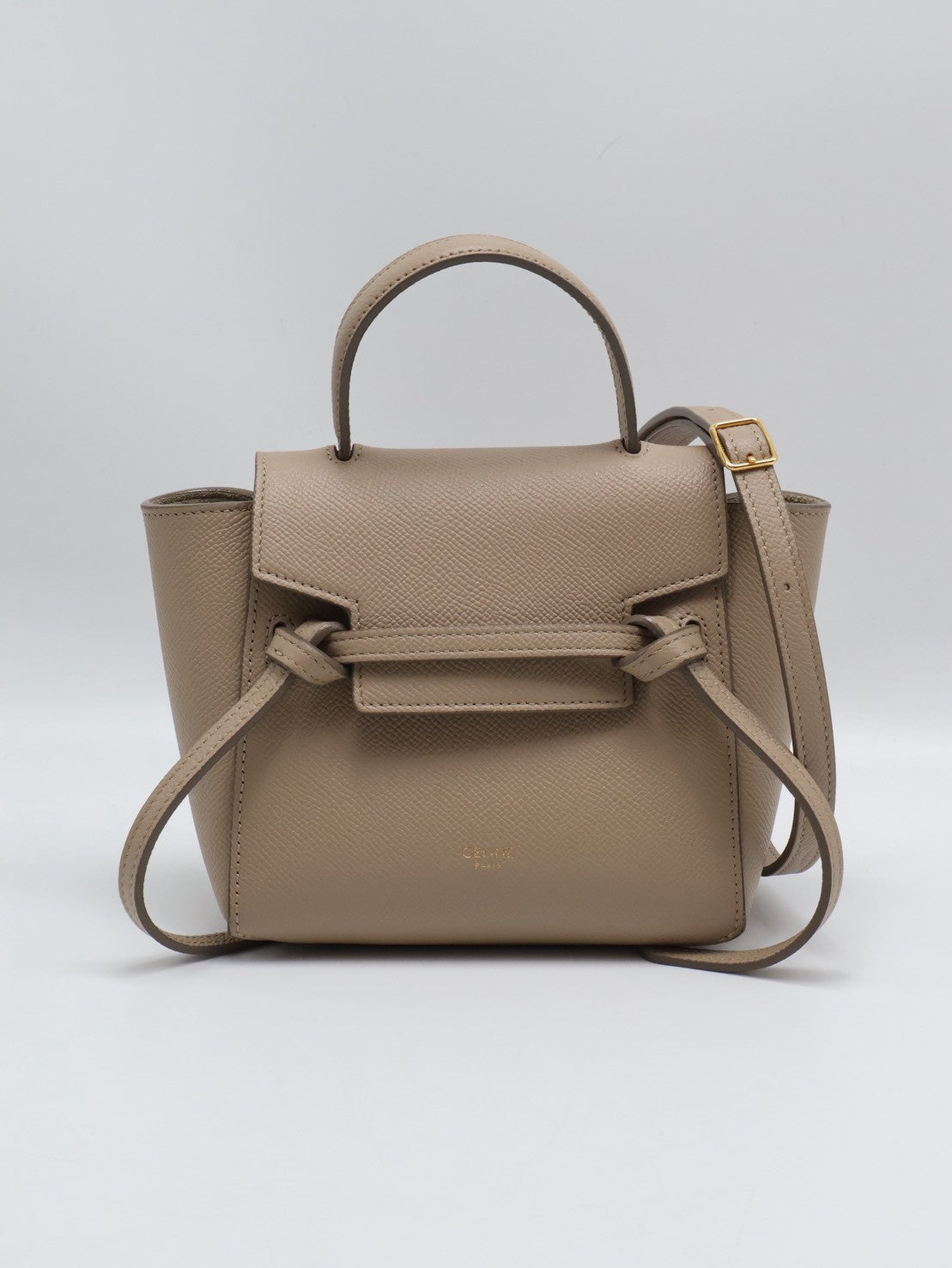 CELINE Belt 鯰魚包 - pico奶茶