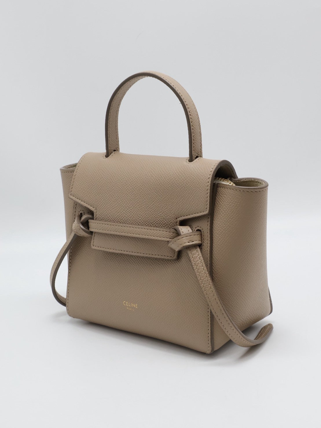 CELINE Belt 鯰魚包 - pico奶茶